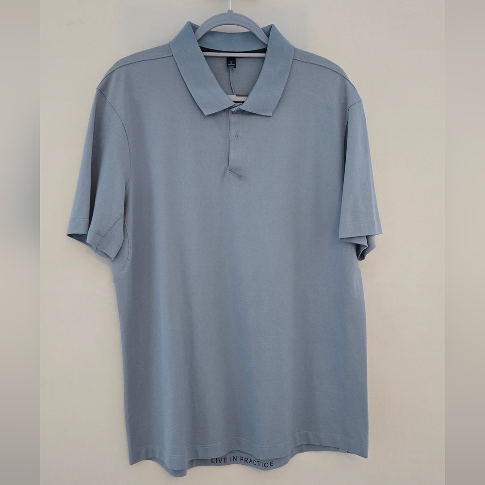 lululemon Sky Blue Polo Shirt